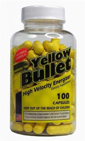 Yellow Bullet Ephedra weight loss and energy supplement
