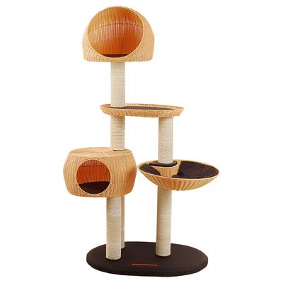 Karlie Brown/Beige Outdoor Cat Tree III