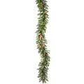 Vickerman 306598 - 50'x 12" Cheyenne Garland 1350T 300WmLED (A800915LED) Traditional Green Christmas Garland