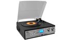 Pyle Classic Retro Style Turntable with AM/FM Radio, Cassette Player& Aux Input For iPod/MP3 Players