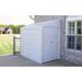 Arrow Yardsaver 4 ft. W x 6.5 ft. D Metal Lean-To Storage Shed in Gray | 82 H x 49 W x 79.75 D in | Wayfair YS47-A