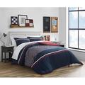 Nautica Mineola Blue/White/Red Reversible 2 Piece Duvet Cover Set Cotton in Blue/Red | Twin/Twin XL Duvet Cover | Wayfair 201846