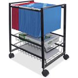 Advantus Corp. Mobile File Cart Metal in Black | 20.88 H x 15 W x 12.88 D in | Wayfair AVT34075