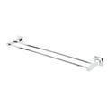 Alno Inc Contemporary II Double 26" Wall Mounted Towel Bar Metal in Gray | 2 H x 5.3125 D in | Wayfair A8425-24-PC