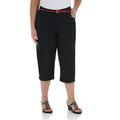 Women's Plus-Size Classic Belted 5-Pocket Capris