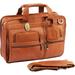 ClaireChase Slimline Carrying Case (Briefcase) for 17" Notebook, Saddle