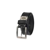 Dickies Work Belt for Men - Leather with Double Prong Buckle for Jeans and Heavy Duty Construction