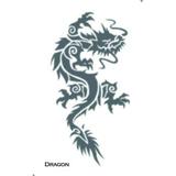 Costumes For All Occasions Df606 Tattoo Tribal Dragon