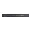 TP-Link 16 Port Gigabit Ethernet Switch | Plug and Play | Sturdy Metal w/ Shielded Ports | Rackmount | Fanless | Limited Lifetime Protection | Unmanaged (TL-SG1016)