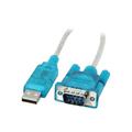 StarTech.com ICUSB232SM3 USB to Serial Adapter - Prolific PL-2303 - 3 ft / 1m - DB9 (9-pin) - USB to RS232 Adapter Cable - USB Serial