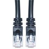 CableWholesale 10X8-02225 Cat6 Black Ethernet Patch Cable Snagless Molded Boot 25 foot