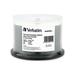 Verbatim 4.7GB 16X DataLifePlus DVD-R White Thermal Printable 50 Packs Spindle Disc Model 95211 - Retail