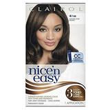 Clairol nice n easy permanent hair color 4/120 natural dark brown 1.0 kit