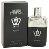British Sterling H.I.M. Reserve Eau de Toilette Spray 3.8 fl oz