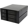 StarTech.com 3-Bay Hot Swap Backplane for 3.5in SAS II/SATA III - 6 Gbps HDD - Aluminum Trayless Mobile Rack Backplane