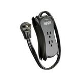 Tripp Lite TRAVELER3USB Protect It! 3-Outlet Travel-Size Surge Protector 18-in. Cord 1050 Joules 2-USB Charging Ports