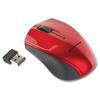 Innovera IVR62204 Red/Black 3 Buttons 1 x Wheel USB RF Wireless Optical Mini Mouse