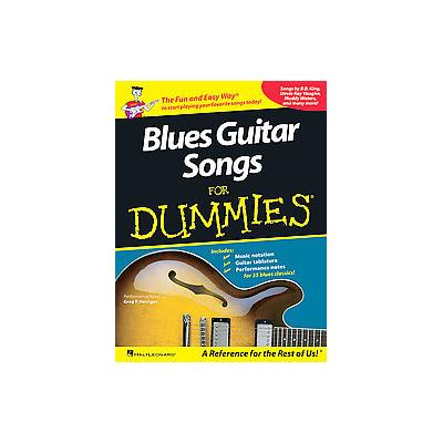 Blues Guitar Songs for Dummies (Paperback - Hal Leonard Corp)