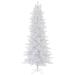 Vickerman 30856 - 12' x 63" Crystal White Pine Slim Christmas Tree (A135690)