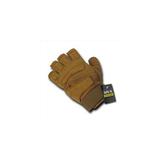 T23-PL-COY-05 Lightweight Half Finger Glove - Coyote, 2X