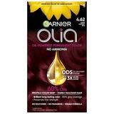 Garnier Olia Oil Powered Permanent Hair Color 4.62 Dark Garnet Red