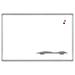 MooreCo Presidential Wall Mounted Magnetic board Porcelain/Metal in White | 36 H in | Wayfair 2H2PC-25