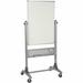 MooreCo Platinum Free Standing Reversible board Metal in White | 78.25 H in | Wayfair 669RU-HH