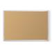 MooreCo Wall Mounted Bulletin Board Cork/Metal in White | 24 H in | Wayfair E301AB