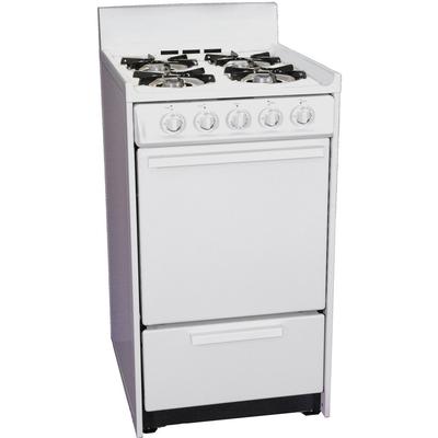 Summit WNM1107 20 in Freestanding Gas Range