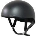 AFX FX-200 Slick Beanie Motorcycle Half Helmet Flat Black SM