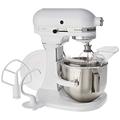 KitchenAid 4,8 L Heavy Duty KÜCHENMASCHINE 5KPM5EWH, Stainless Steel, 4.8 liters, Weiß