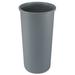 Rubbermaid Commercial Untouchable Large Plastic Receptacle 21 Gallon Trash Can Plastic in Gray | 30.125 H x 15.75 W x 15.75 D in | Wayfair