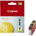 Canon CLI-8Y Original Ink Cartridge Inkjet - Yellow - 1 Each