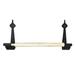 Acorn 13" Paper Towel Holder Iron in Black/Gray | 7 H x 13 W x 3 D in | Wayfair AB6BP