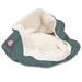 Majestic Pet Products Duncan Pet Hooded Suede/Faux Suede in Pink | 15 H x 17 W x 17 D in | Wayfair 78899564006