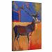 ArtWall 'The Red Tree' by Mark Adlington Painting Print on Wrapped Canvas Set Canvas in Blue/Green/Orange | 24 H x 18 W x 2 D in | Wayfair
