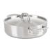 Viking Professional 5-Ply Stainless Steel Casserole Pan Stainless Steel in White | 4.3 H x 12 W in | Wayfair 4015-1064CS