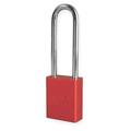 AMERICAN LOCK A1107KARED Lockout Padlock,KA,Red,1-7/8"H