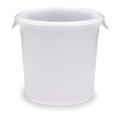 RUBBERMAID COMMERCIAL FG572100WHT Round Storage Container, 4 qt