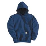 CARHARTT K121-472 LRG REG Hooded Swtshrt,Navy,50Cotton/50PET,L