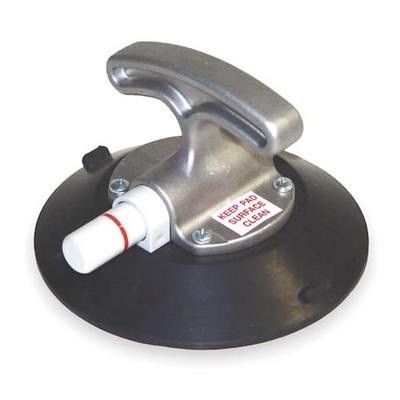 WOODS POWR-GRIP TL6HG Suction Cup Lifter,6 In Dia,T-Handle