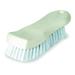 TOUGH GUY 1VAD8 2 1/2 in W Scrub Brush, Stiff, 6 7/10 in L Handle, 6 7/10 in L