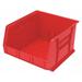 AKRO-MILS 30270RED Hang & Stack Storage Bin, Red, Plastic, 18 in L x 16 1/2 in