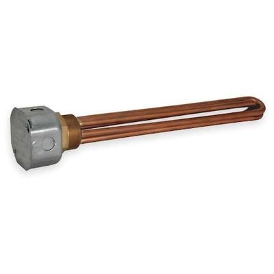 TEMPCO TSP02106 Screw Plug Immersion Heater,14-7/8 In. L