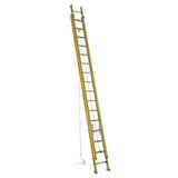 WERNER D7132-2 Fiberglass Extension Ladder, 375 lb Load Capacity