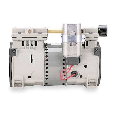 THOMAS 2688VE44 Piston Air Compressor/Vacuum Pump,1/3HP - THOMAS