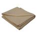 ZORO SELECT 5WTY2 Tarp, 8 x 10 ft, 20 Mil, Vinyl, Heavy Duty, Tan, Mildew