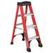 LOUISVILLE FS1404HD 4 ft Fiberglass Stepladder