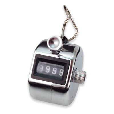 OFFICEMATE 66222 Hand Tally Counter,2Hx2W In,Silver