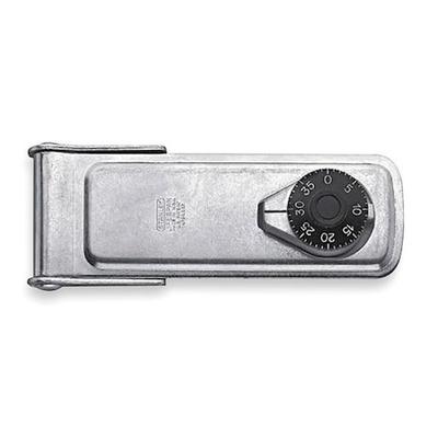 ZORO SELECT 1RBP5 Latching Combination Lock Hasp,6 In. L
